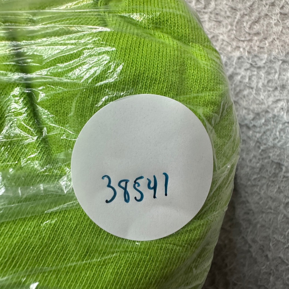 Hollister T-Shirt Womens Small Lime Green V-Neck Short Sleeve Logo Cotton Basic - Picture 7 of 7